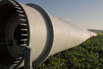 Windrad Aufbau