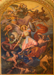 Vienna -  Archangel Michael and war with the bad angels