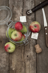 fragrant fresh apples