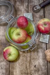 fragrant fresh apples