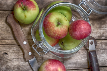 fragrant fresh apples
