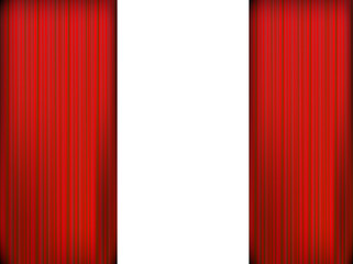  Red theater curtain