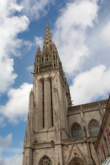 La cathédrale saint Corentin de Quimper