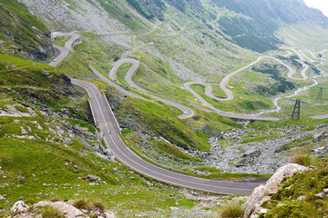 Transfagarasan mountain road, Romanian Carpathians
