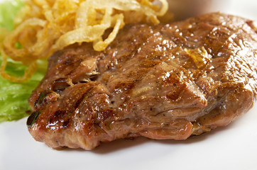 grilled t-bone steak