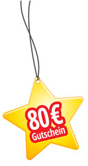 80 € Gutschein