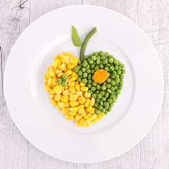 vegetables heart shape © M.studio