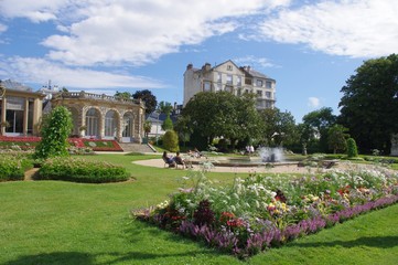 Fototapeta premium Le plus vieux jardin de Rennes