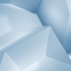 abstract blue geometric  background