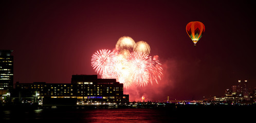 July 4th  fireworks