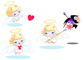 天使のイラスト