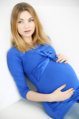 piękność w ciąży - obrazy, fototapety, plakaty