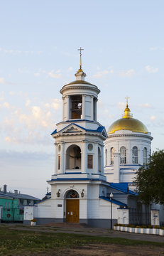 Evening picture of the church