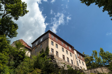 Fototapeta na wymiar Nebengebäude Burg Hohnstein