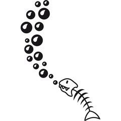 Fish And Bubbles