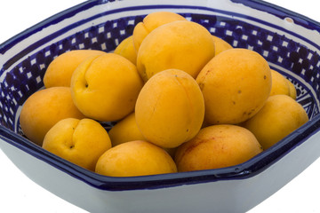 Ripe apricots
