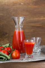 Fresh tomato juice