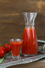 Fresh tomato juice