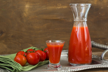 Fresh tomato juice