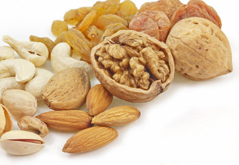 various dry fruits