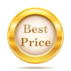 Golden shiny icon
