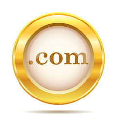 Golden shiny icon