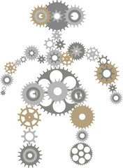 Robot of gears