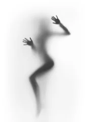 Schöne und sexy Tänzerfrauensilhouette © Belphnaque