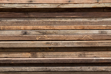 Obraz premium Stack of wooden bars