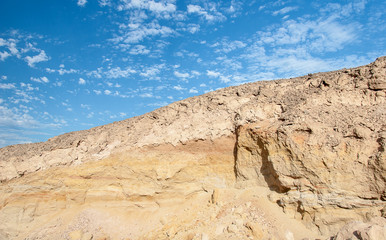 Sand dunes and rocks, Sahara Desert