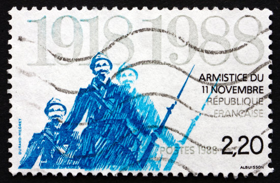 Postage Stamp France 1988 Armistice