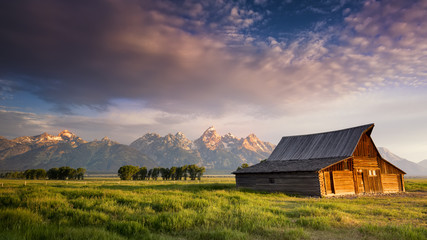 T. A. Moulton Homestead on Mormon Row