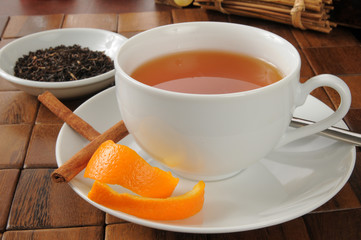Orange spice black tea