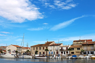 Fototapeta na wymiar port du Grau-du-Roi, France