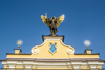 Obraz premium Archangel Mihail- symbol of Kiev