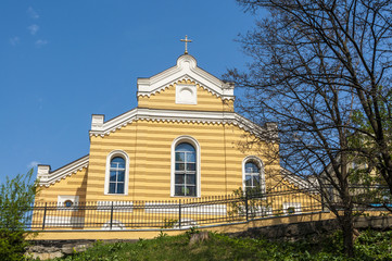 Fototapeta premium classic Protestant cathedral in Kiev