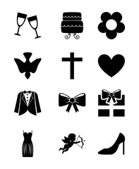 wedding icons