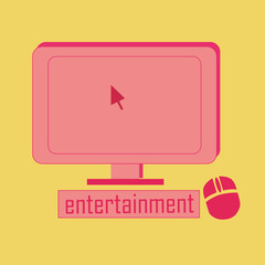 pink computer