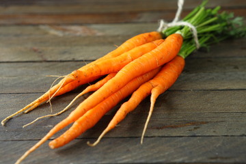 bundle of baby carrots