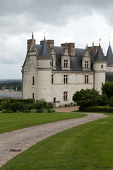 Amboise castle .Valley of the river Loire. France