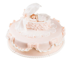 handmande birthday cake shot in a closeup scene