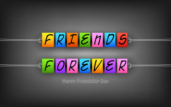 Happy Friendship Day background