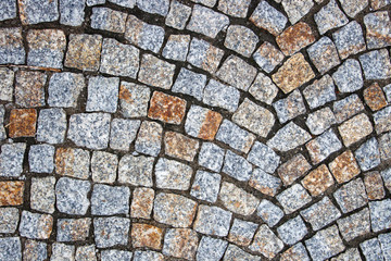 old square stone. street pattern