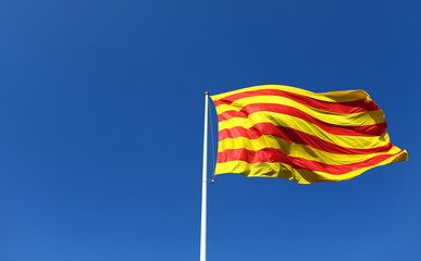 Fototapeta premium Catalan flag