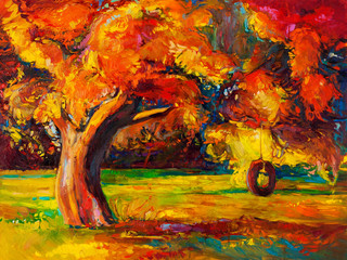 Obraz na płótnie Canvas Autumn tree