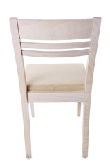 Kitchen chair isolated on the white