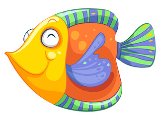 A happy fish