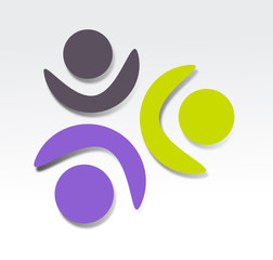 Cooperation Icone Design