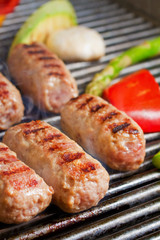 Grilling Cevapcici