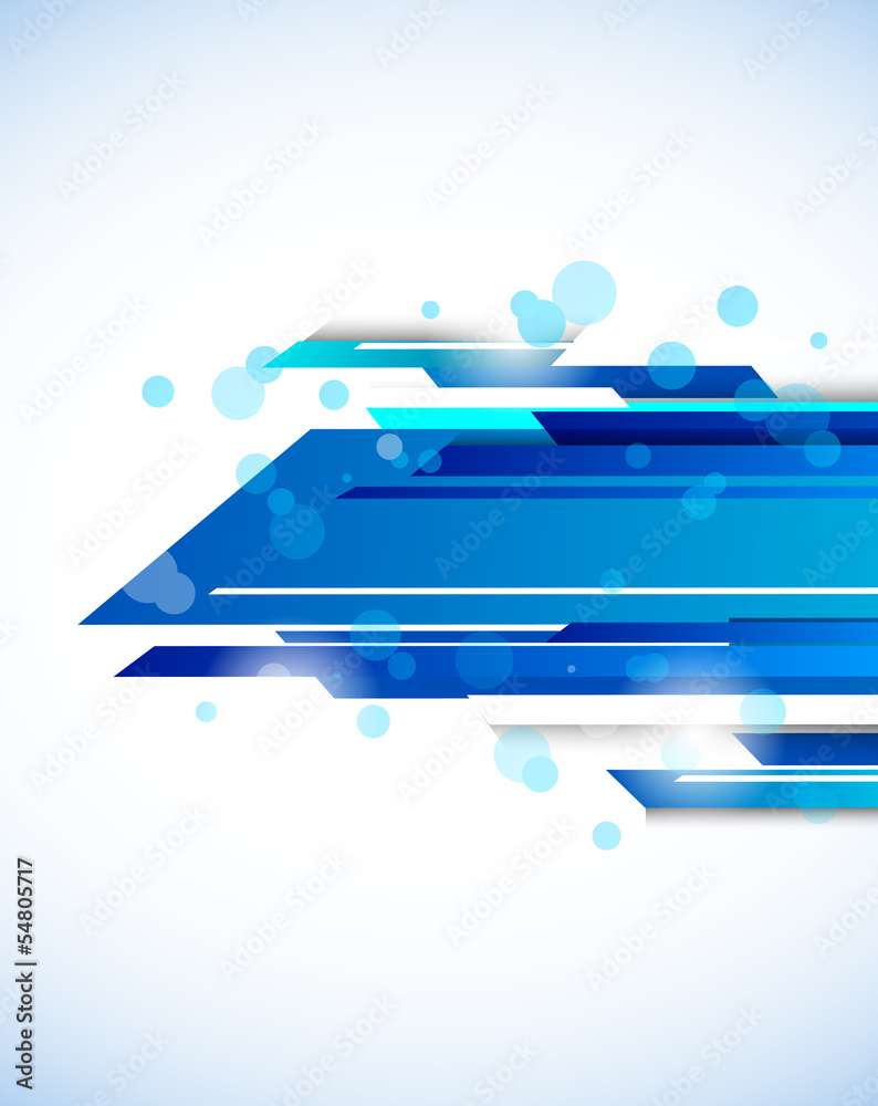 Aufkleber abstract tech background